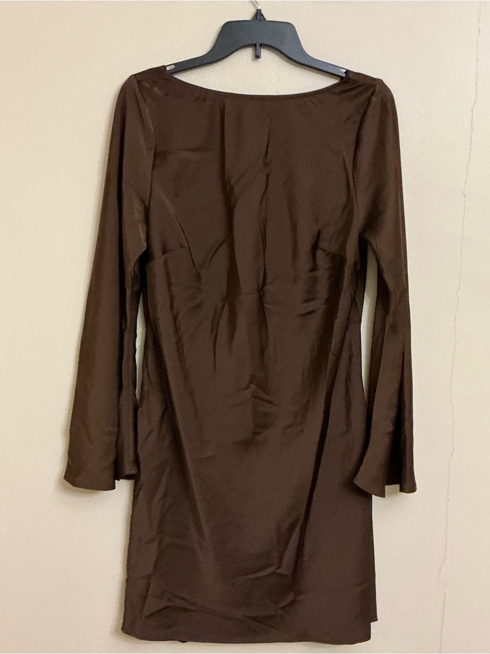 a new day Brown Long-Sleeve Sheath Dress